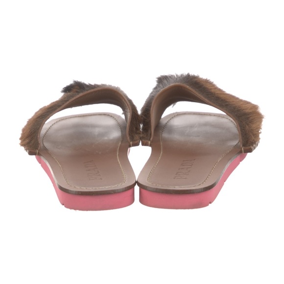 Authentic Prada Leather Slides! - Picture 4 of 5